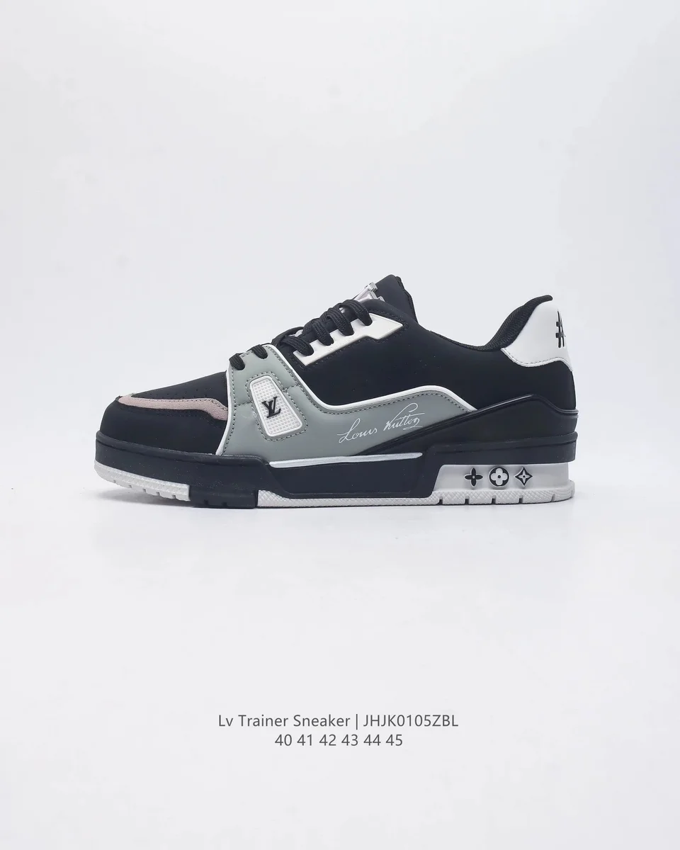 Louis Vuitton LV Trainer Sneaker Black/Grey