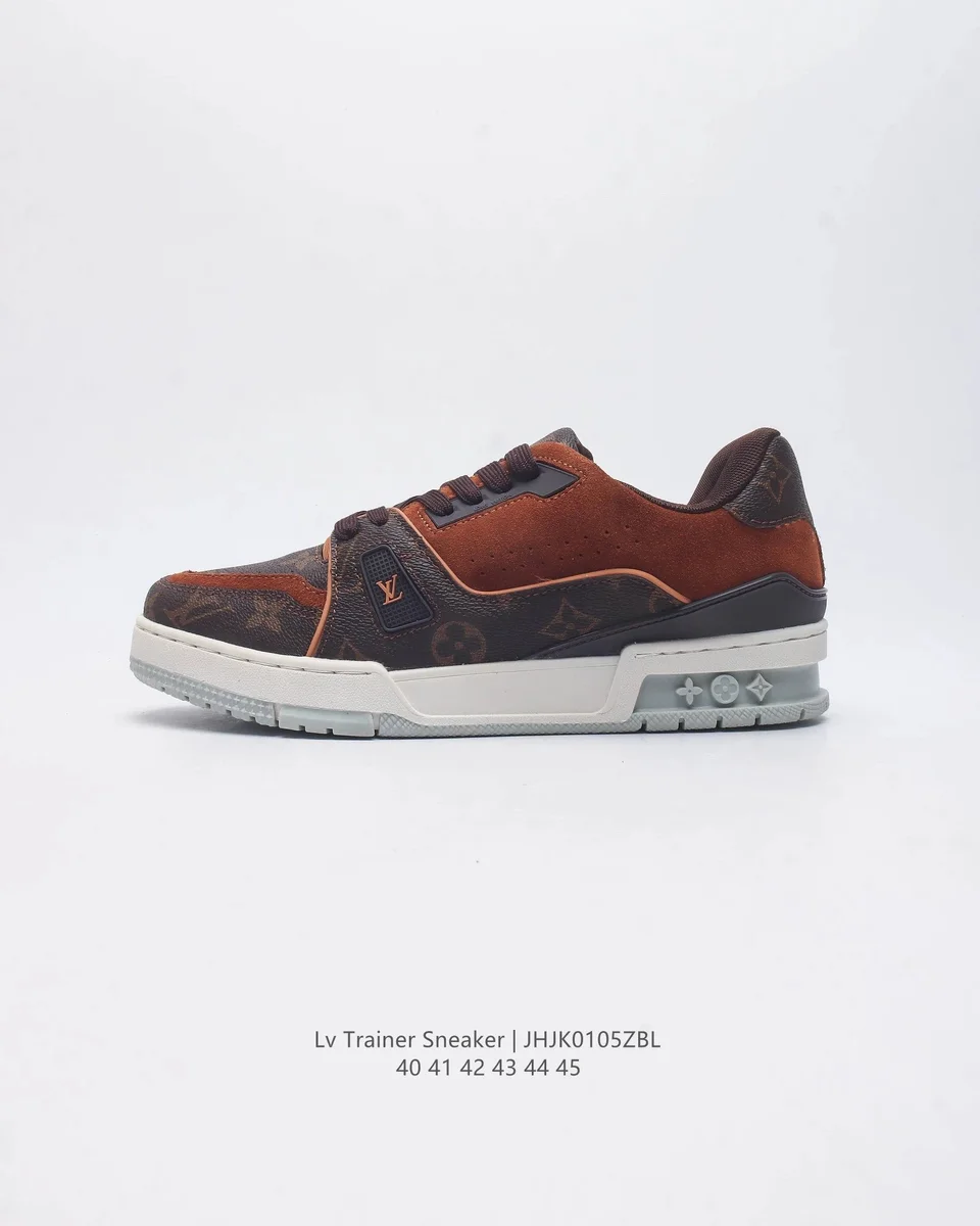 Louis Vuitton LV Trainer Sneaker Brown Monogram