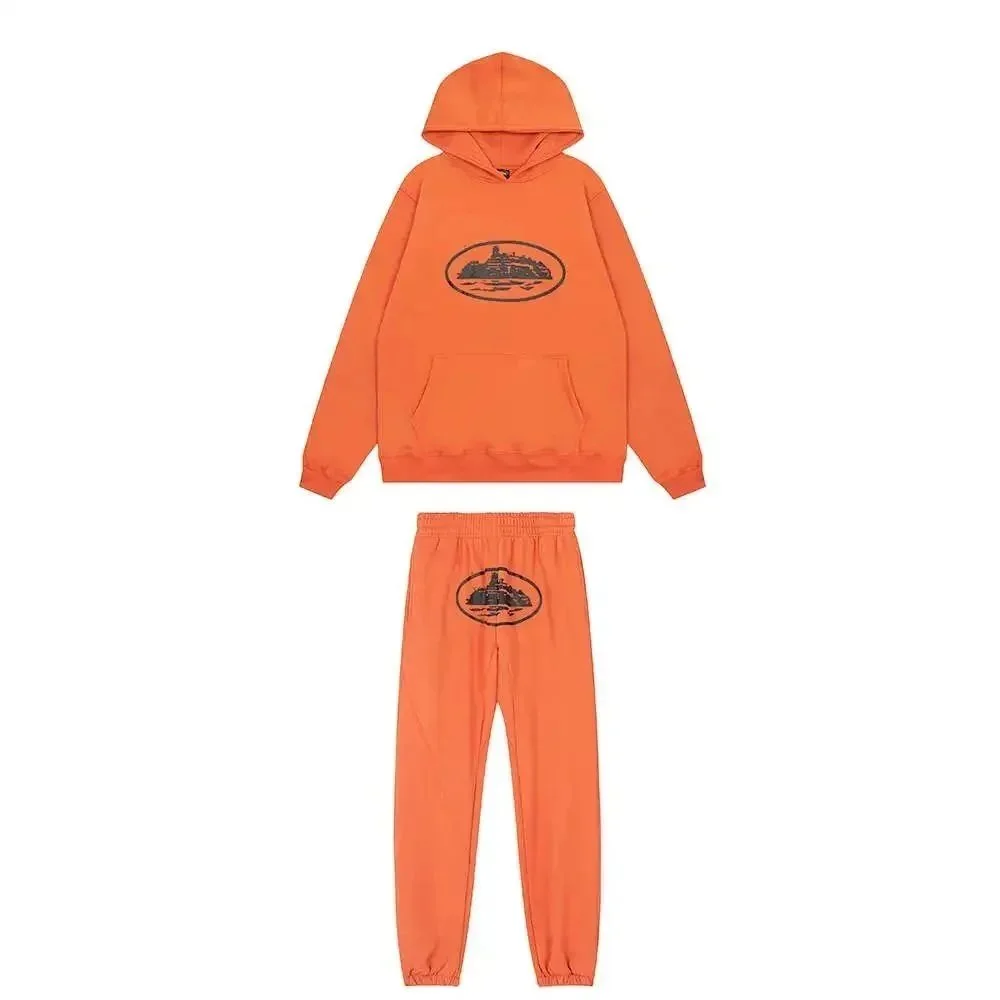Orange Island Graphic Tracksuit Set