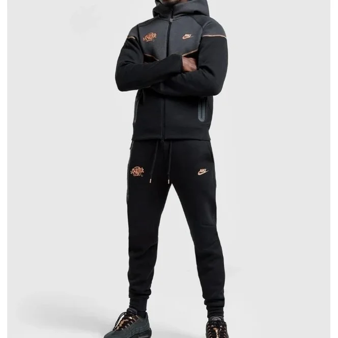 Nike Air Force 1 Black Tracksuit Set