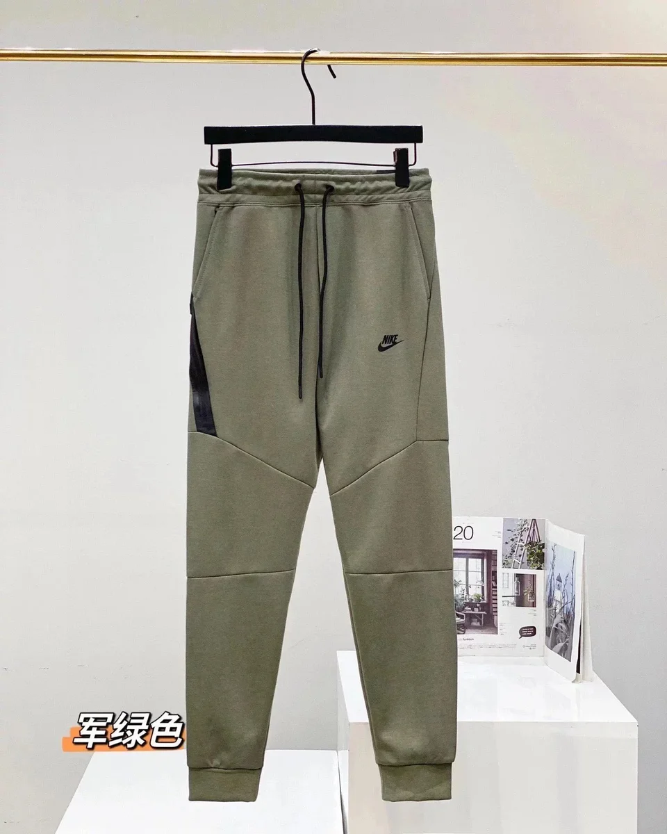 Nike Tech Fleece Military Green Pants