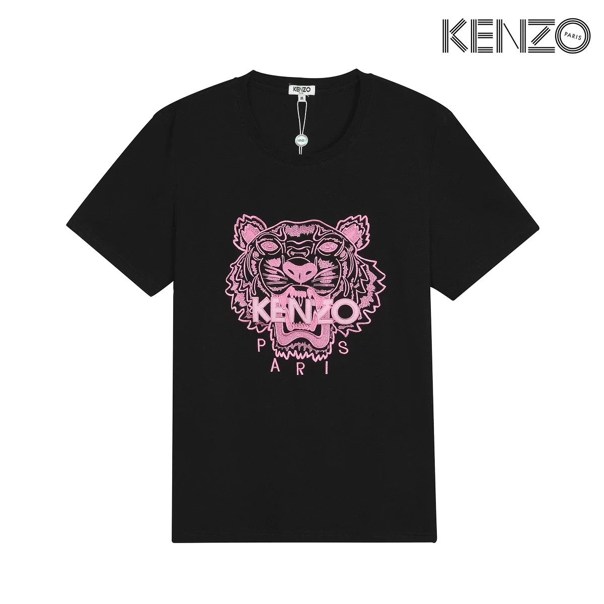 Kenzo Tiger Head Black T-Shirt