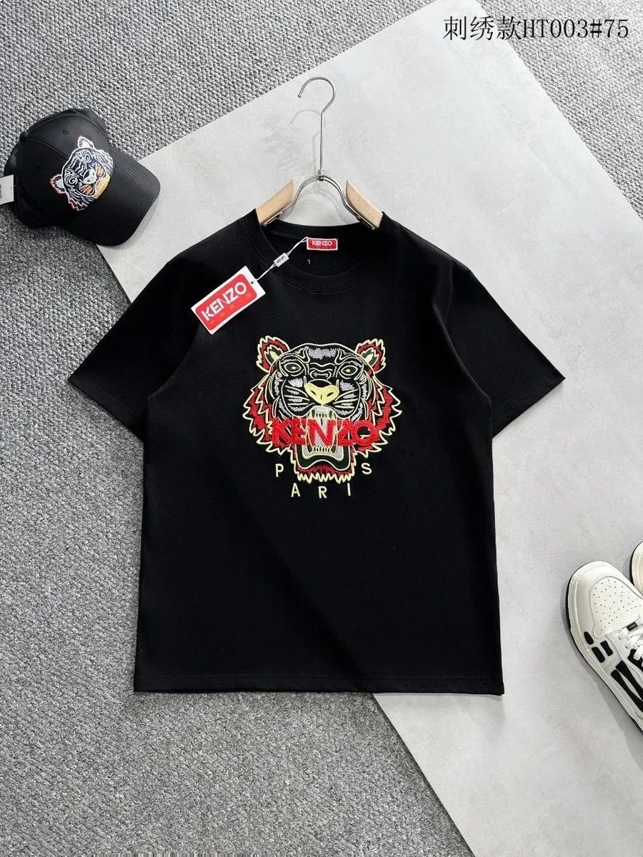 Kenzo Tiger Head Black T-Shirt