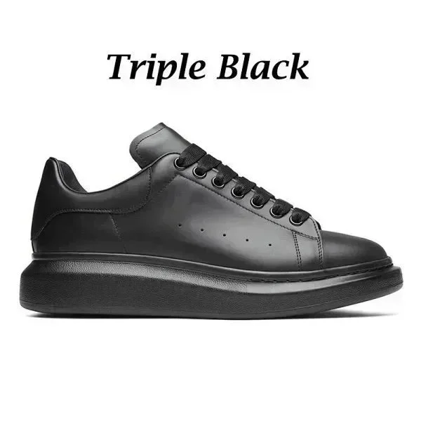 Alexander McQueen McQueen Oversized Triple Black Sneakers