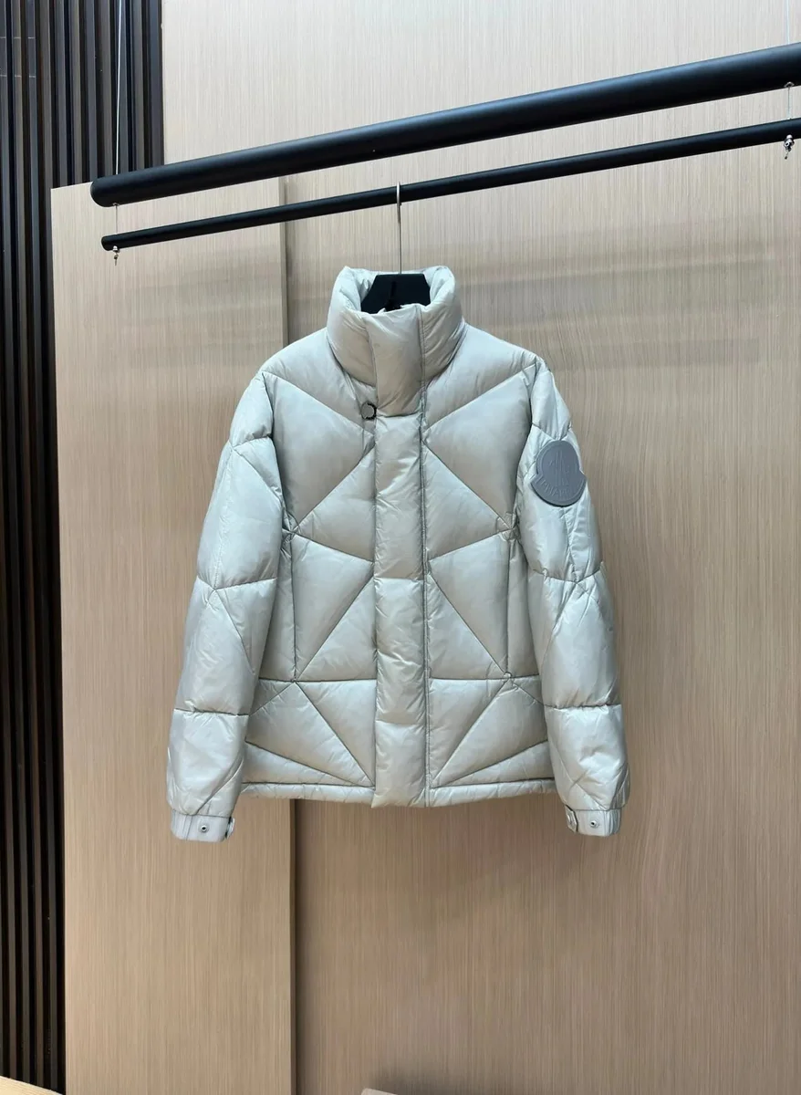 Moncler Maya Light Grey Puffer Jacket