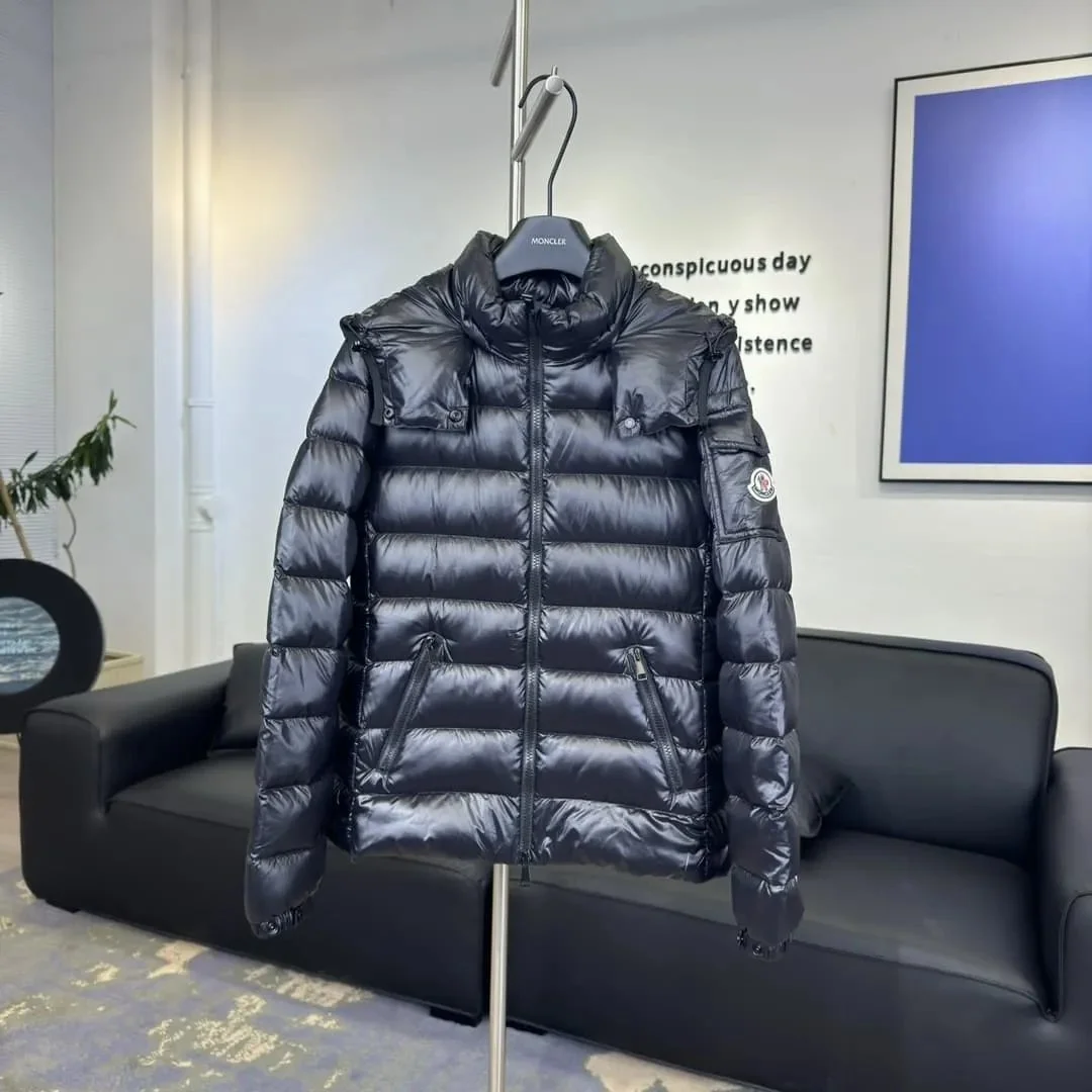 Moncler Black Puffer Parka