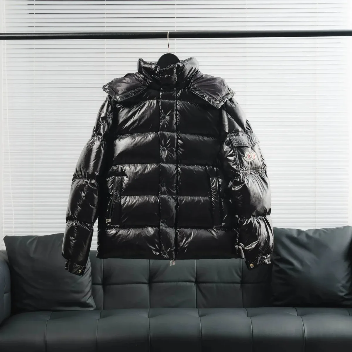 Moncler Maya Black Parka