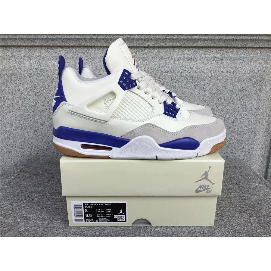 Nike Air Jordan 4 Retro SP Sail/University Blue Sneakers