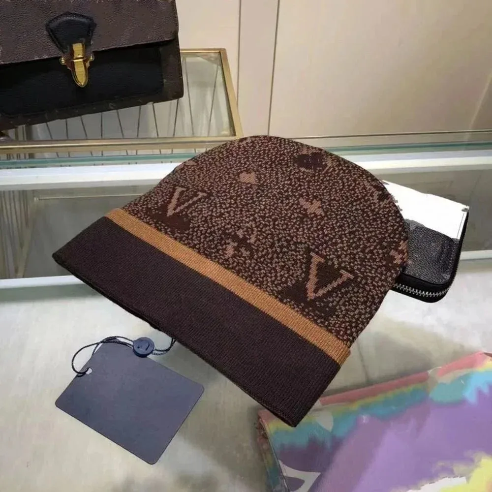 Louis Vuitton Tabi Beanie Coffee Brown