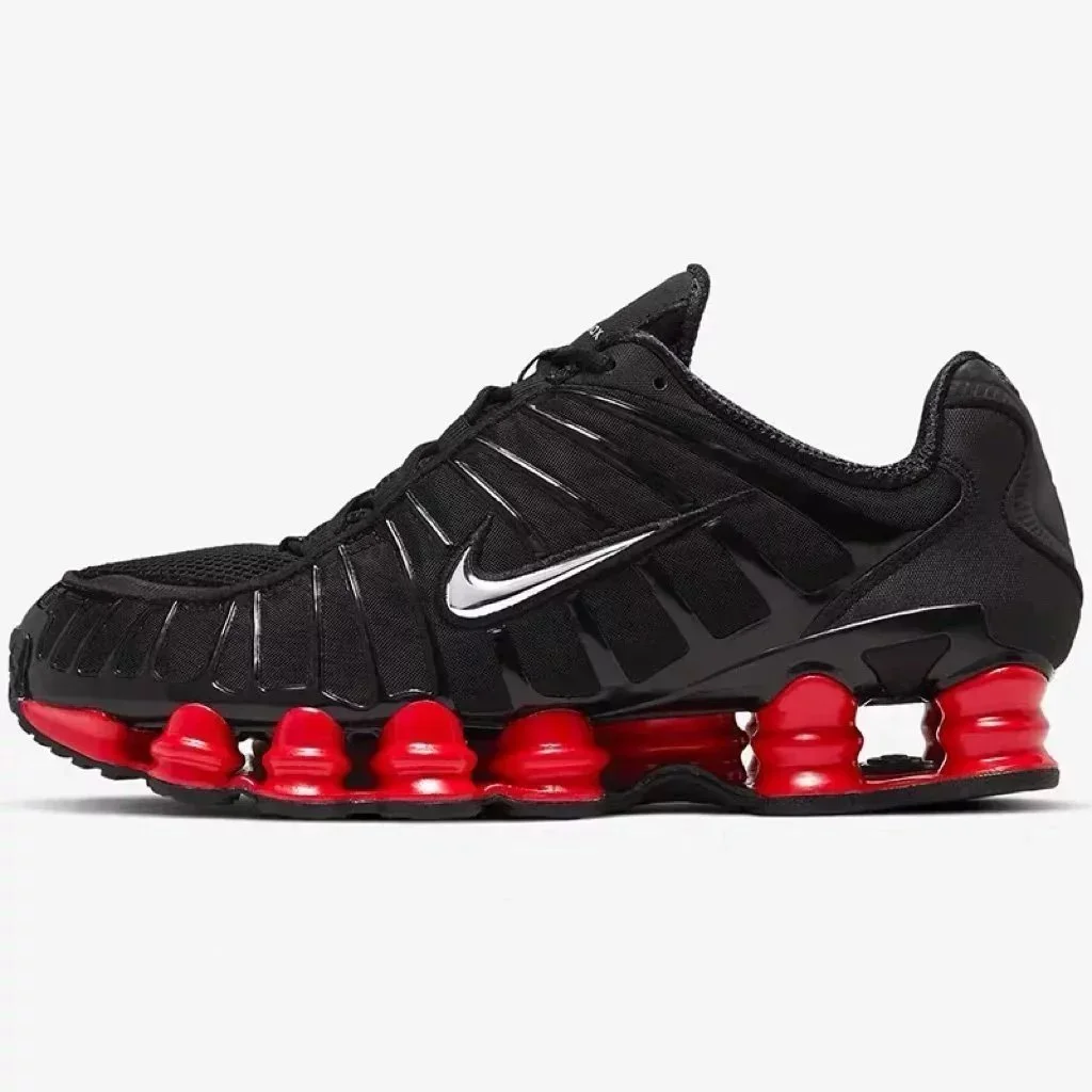 Nike Shox R4 Black/University Red Sneakers