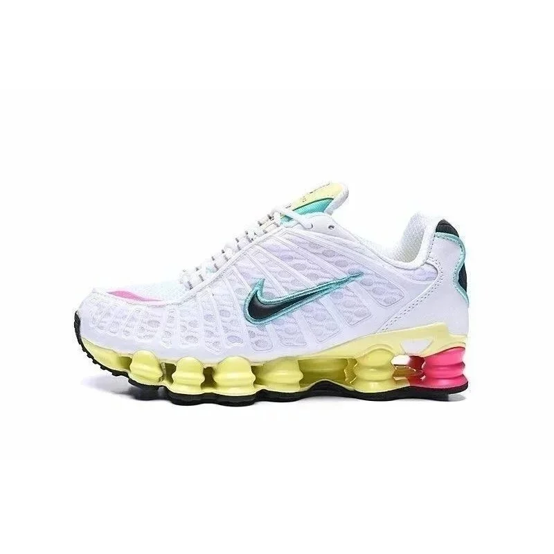 Nike Shox TL White Yellow Sneakers