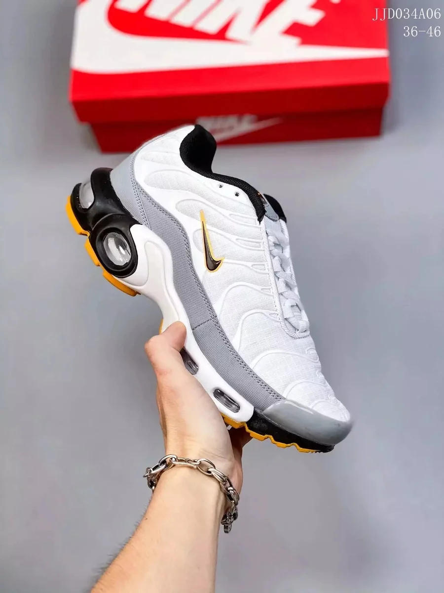 Nike Air Max Tuned Air White/Grey Yellow Sneakers