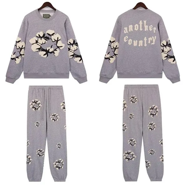 Another Country Cotton Floral Grey Co-ord Set