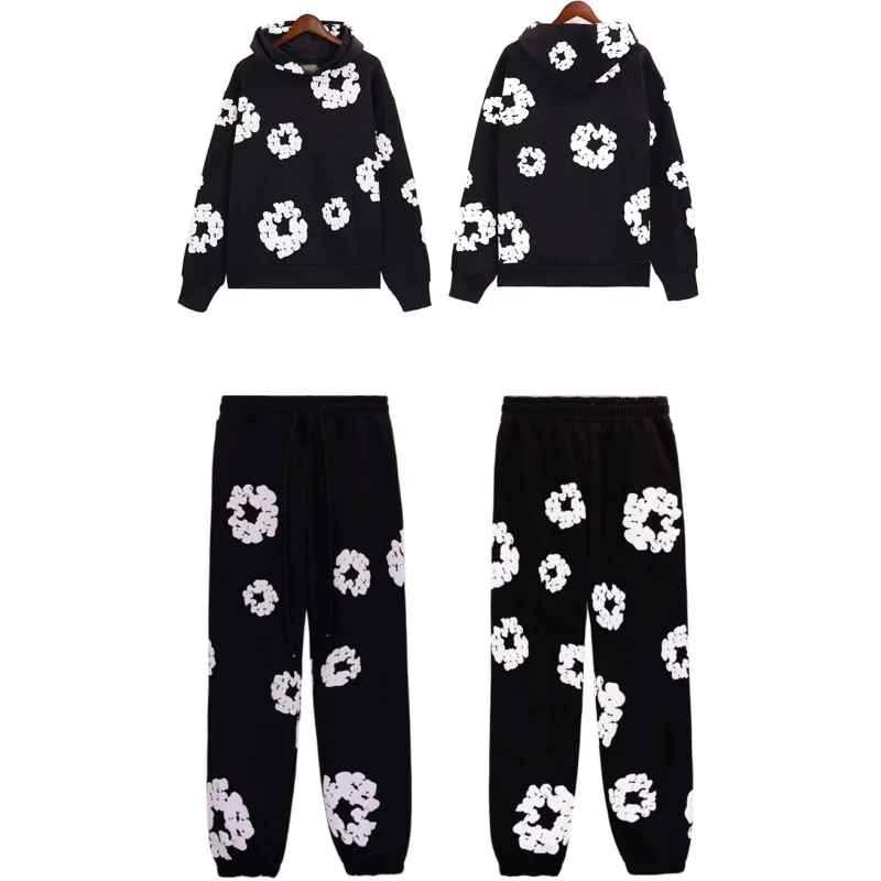 Black Floral Co-ord Set