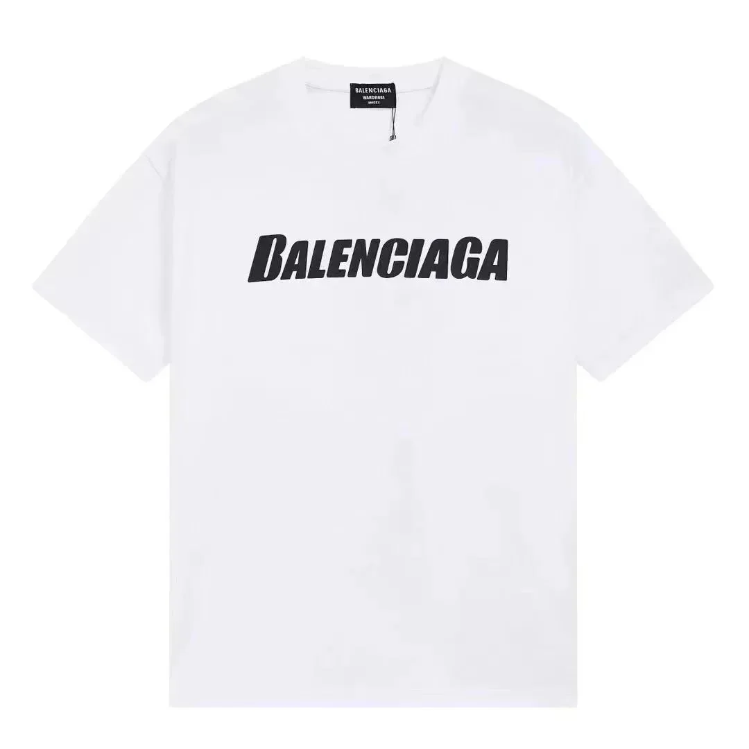 Balenciaga White BALENCIAGA Logo T-Shirt