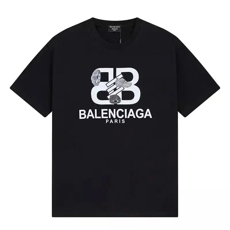 Balenciaga Black BB Logo T-Shirt