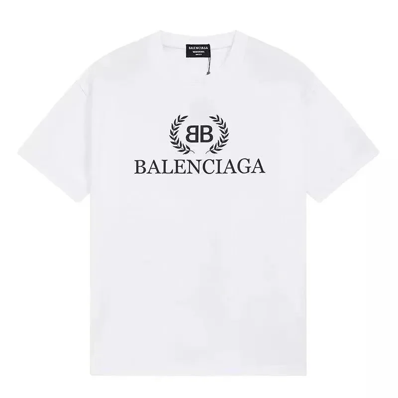 Balenciaga BB Logo White T-Shirt