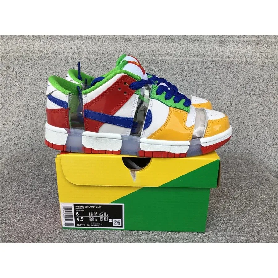 Nike Dunk Low Colorful Patchwork Sneakers