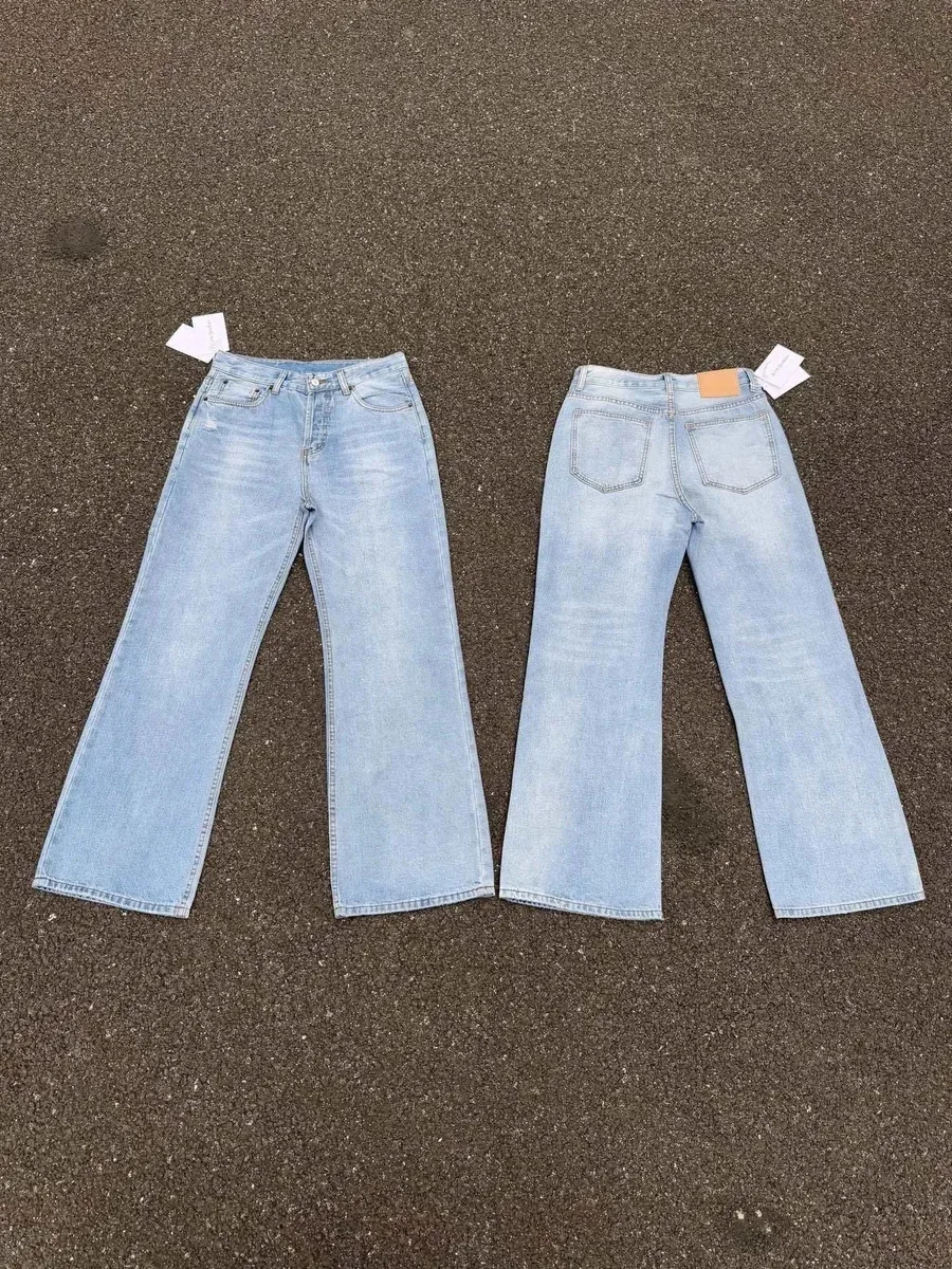 Light Blue Wide Leg Jeans BB-001