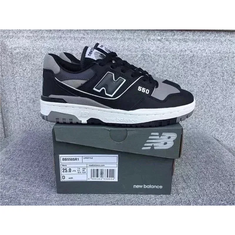 New Balance 550 Black/Grey Sneakers