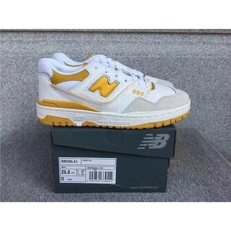 New Balance 550 BB550LA1 Sail/Yellow Sneakers