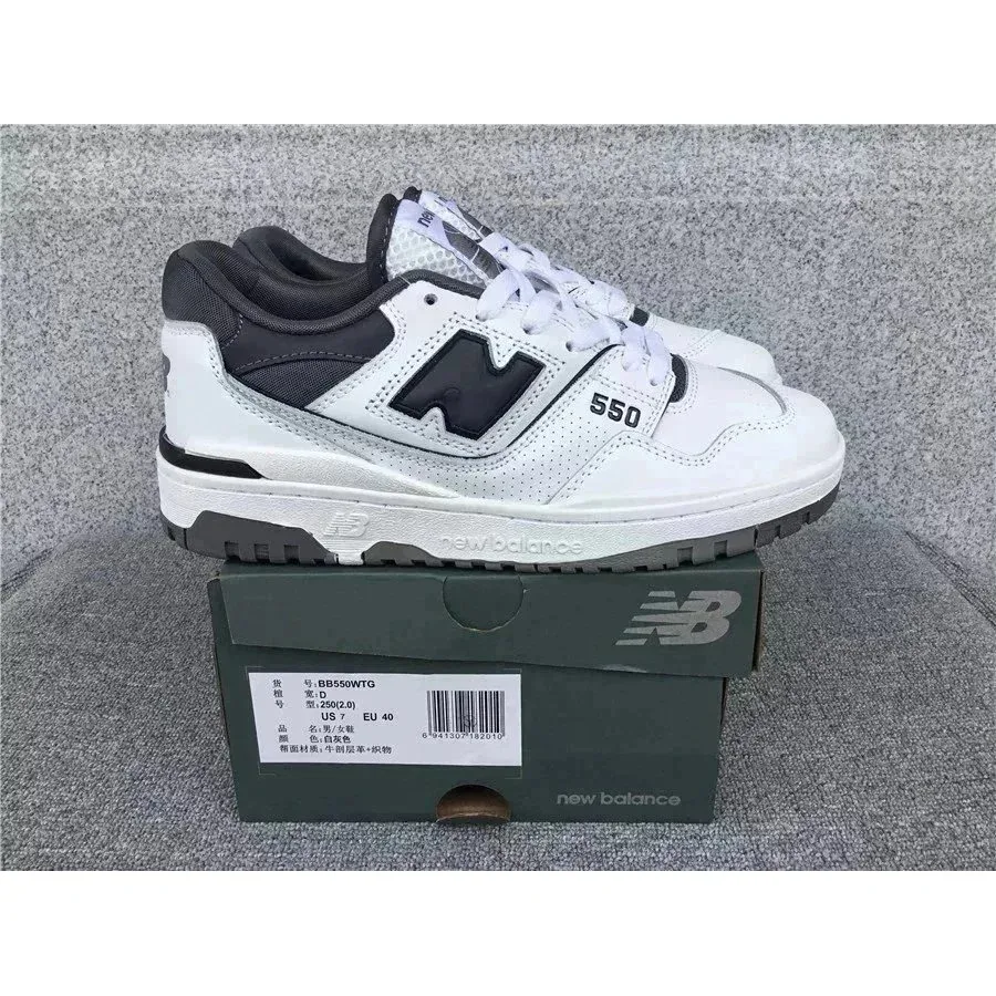 New Balance 550 White/Black Sneakers