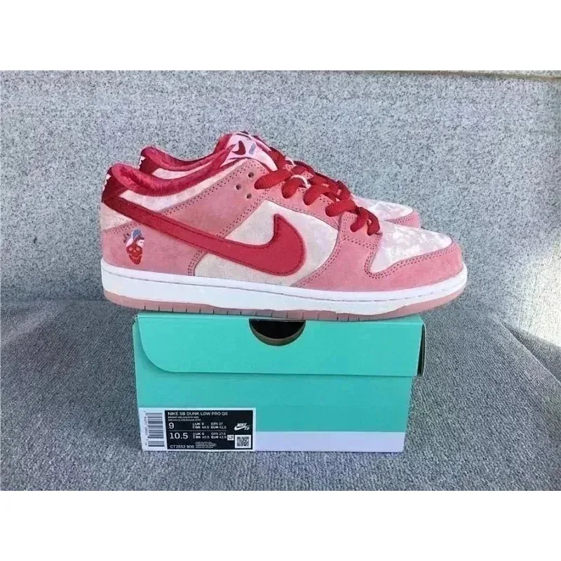 Nike Dunk Low Pink Strawberry Sneakers