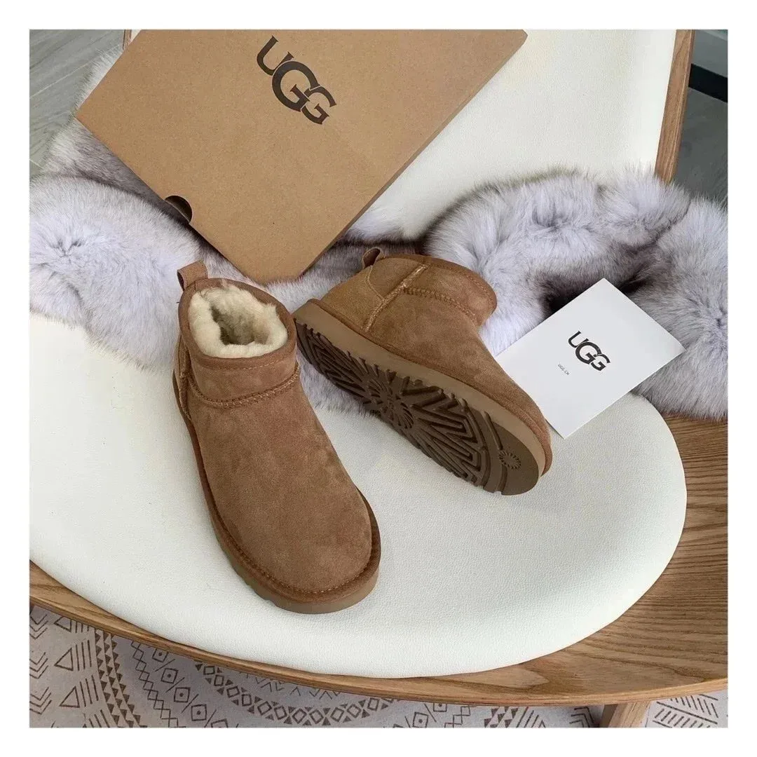 UGG Classic Short mini栗色 Boots