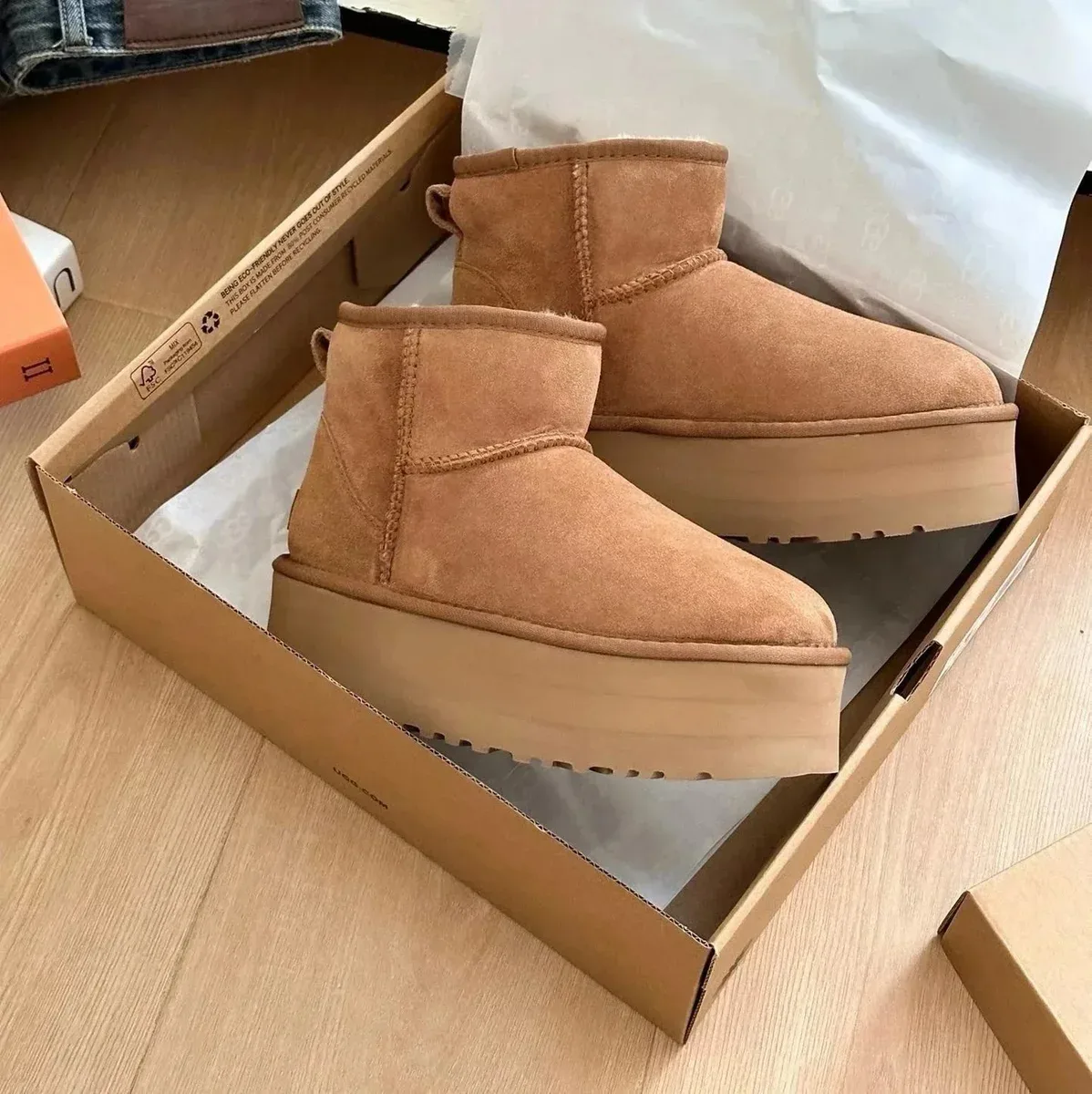 UGG Classic Short Chestnut Brown Boots