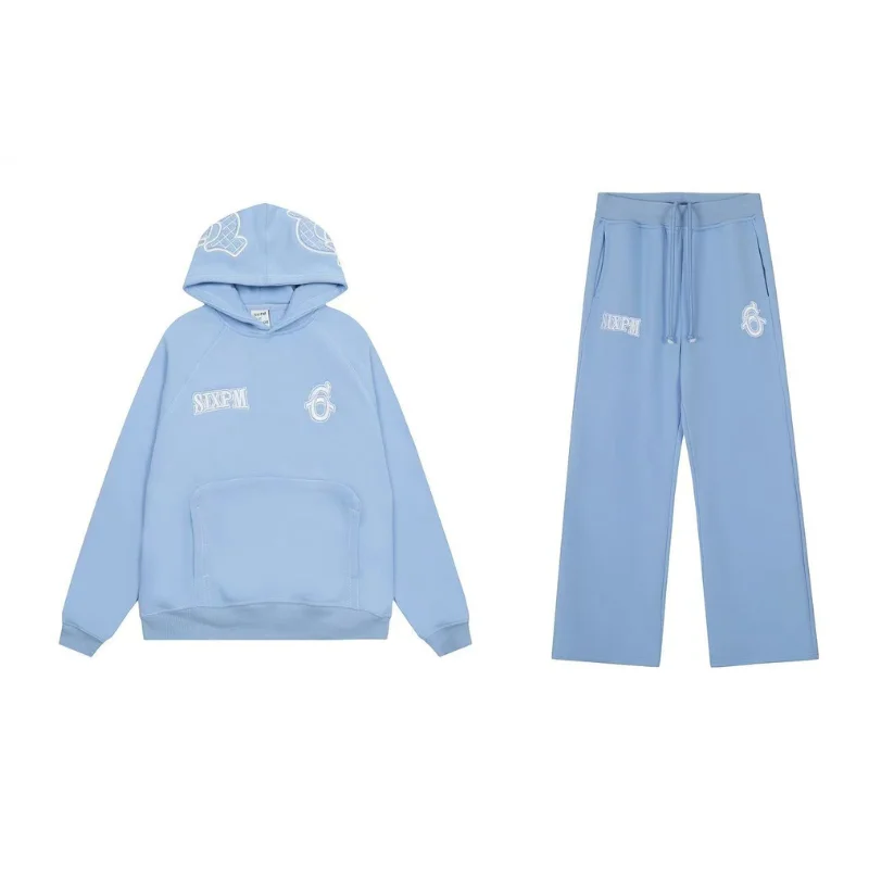 SixPM Light Blue Hoodie & Pants Set