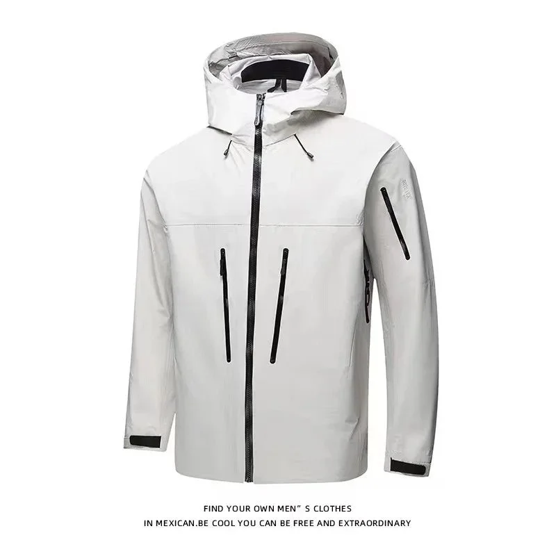 SV--米白 Lightweight Hooded Jacket