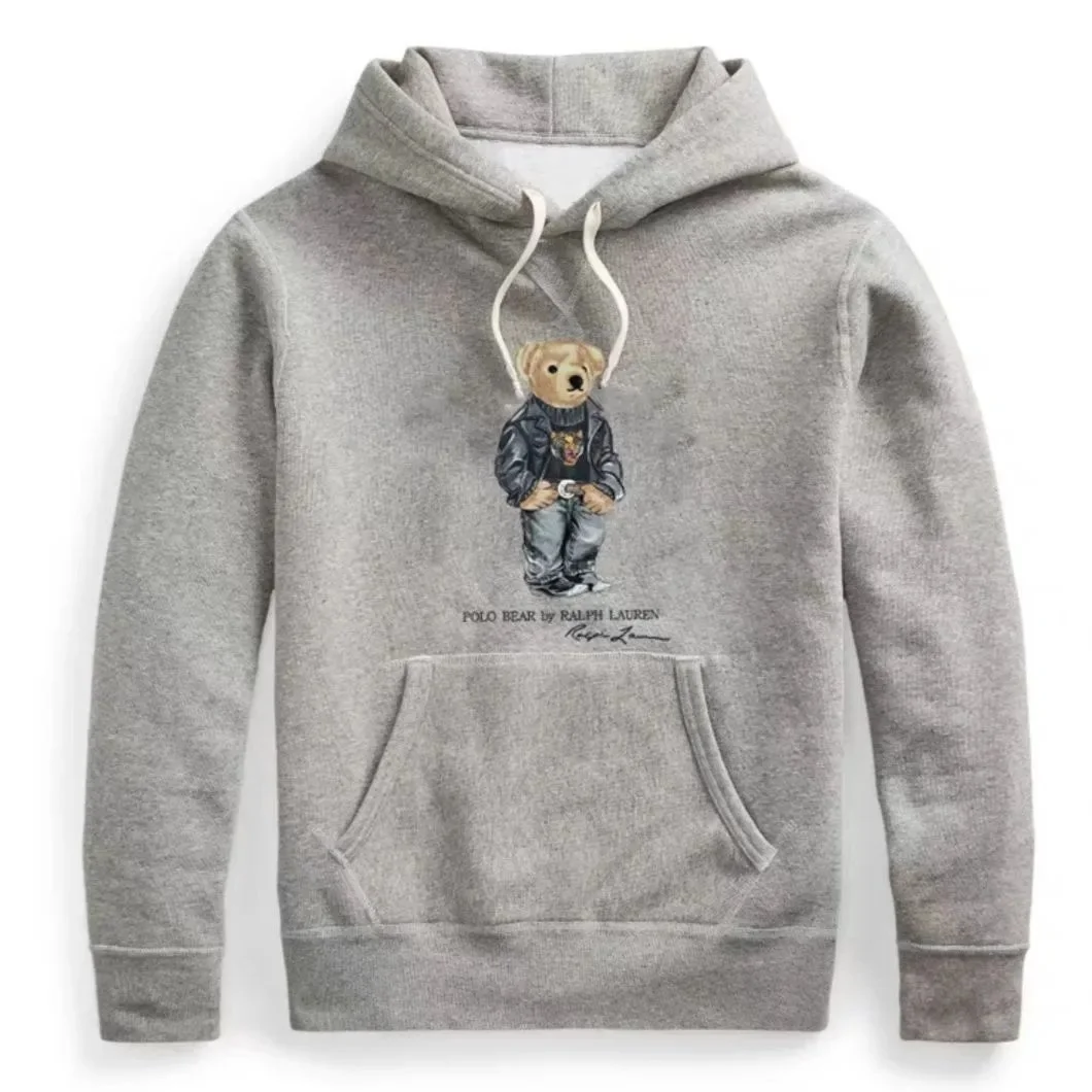Ralph Lauren Polo Bear Grey Hoodie