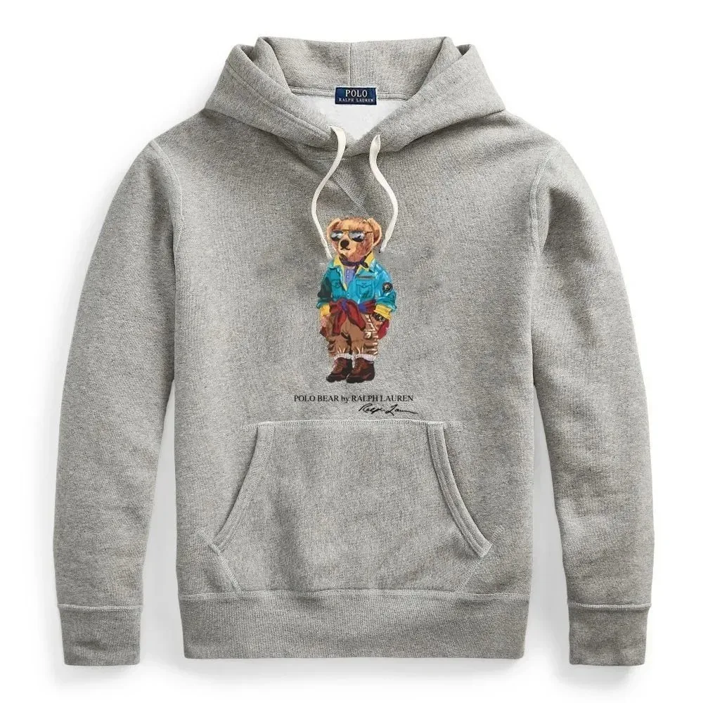 Polo Ralph Lauren Polo Bear Hoodie Grey