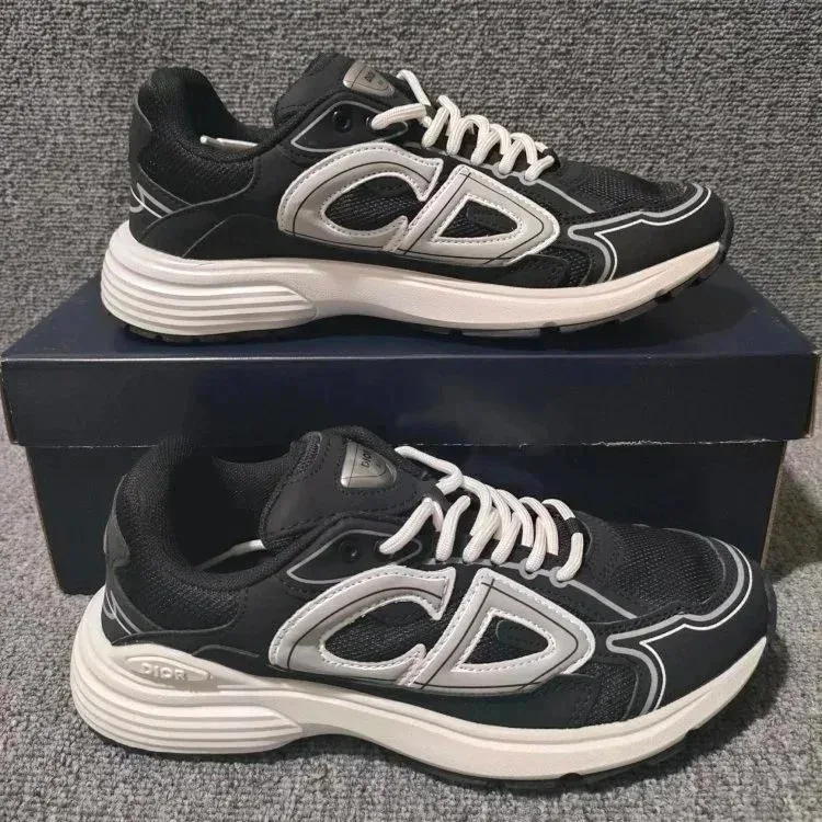 Dior Dior Book Tote Black & White Sneakers