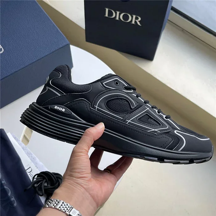 Dior Air Force 1 Black Sneakers