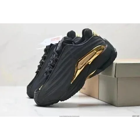 Nike Air Max Shox Black Gold Sneakers