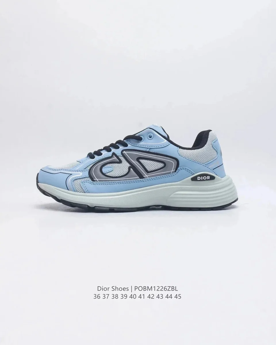 Dior Dior Book Tote POBM1226ZBL Light Blue Sneakers