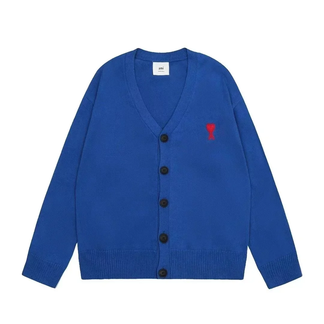 Ami Blue Ami de Coeur Cardigan