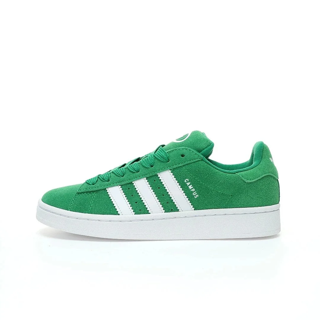Adidas Campus Green White Sneakers