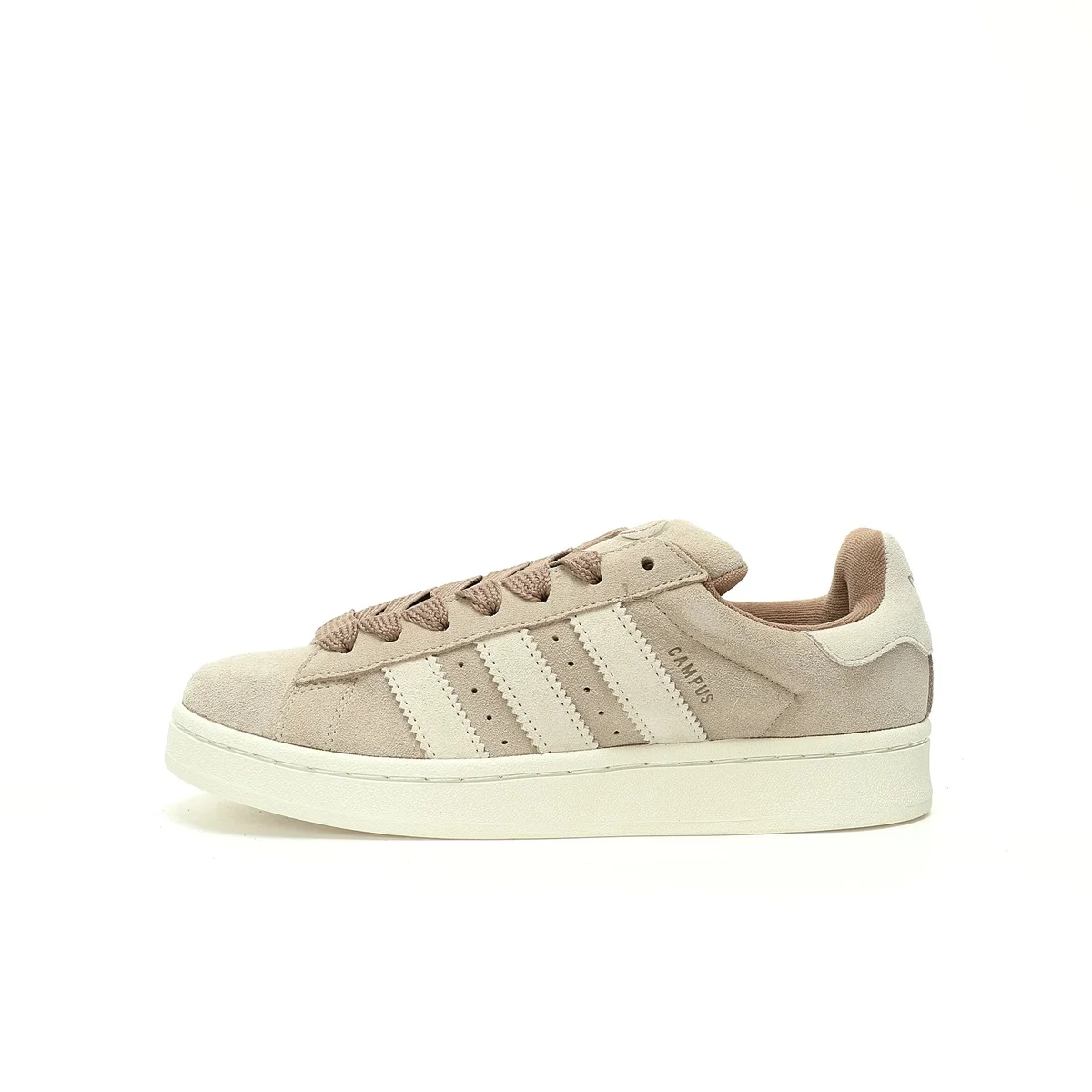Adidas Campus Beige & White Sneakers