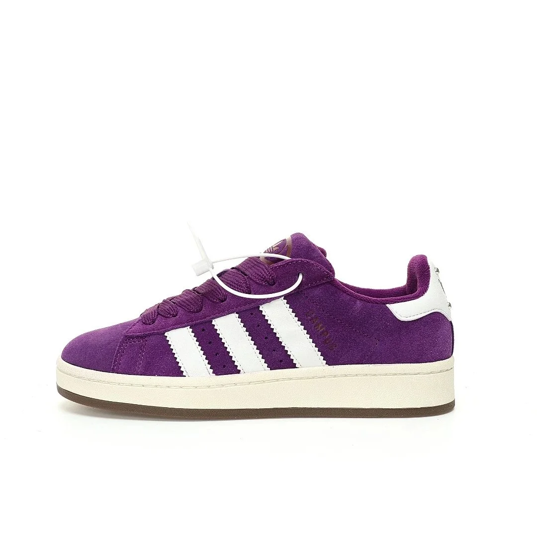 Adidas Campus Purple White Sneakers