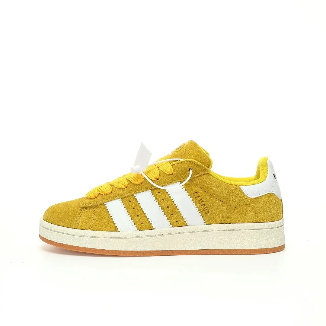 Adidas Campus Yellow White Sneakers