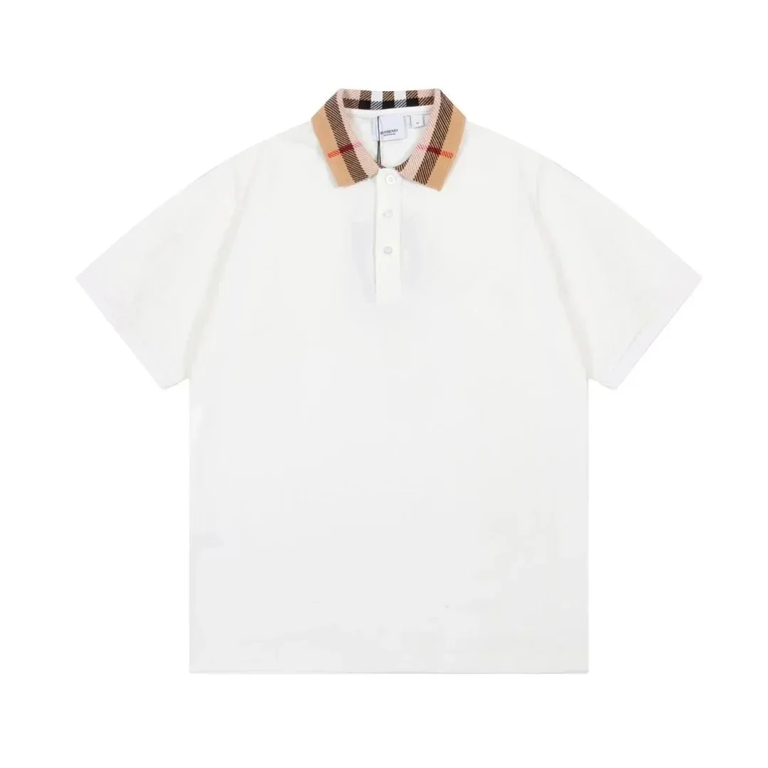 Burberry TB Monogram Polo Shirt White