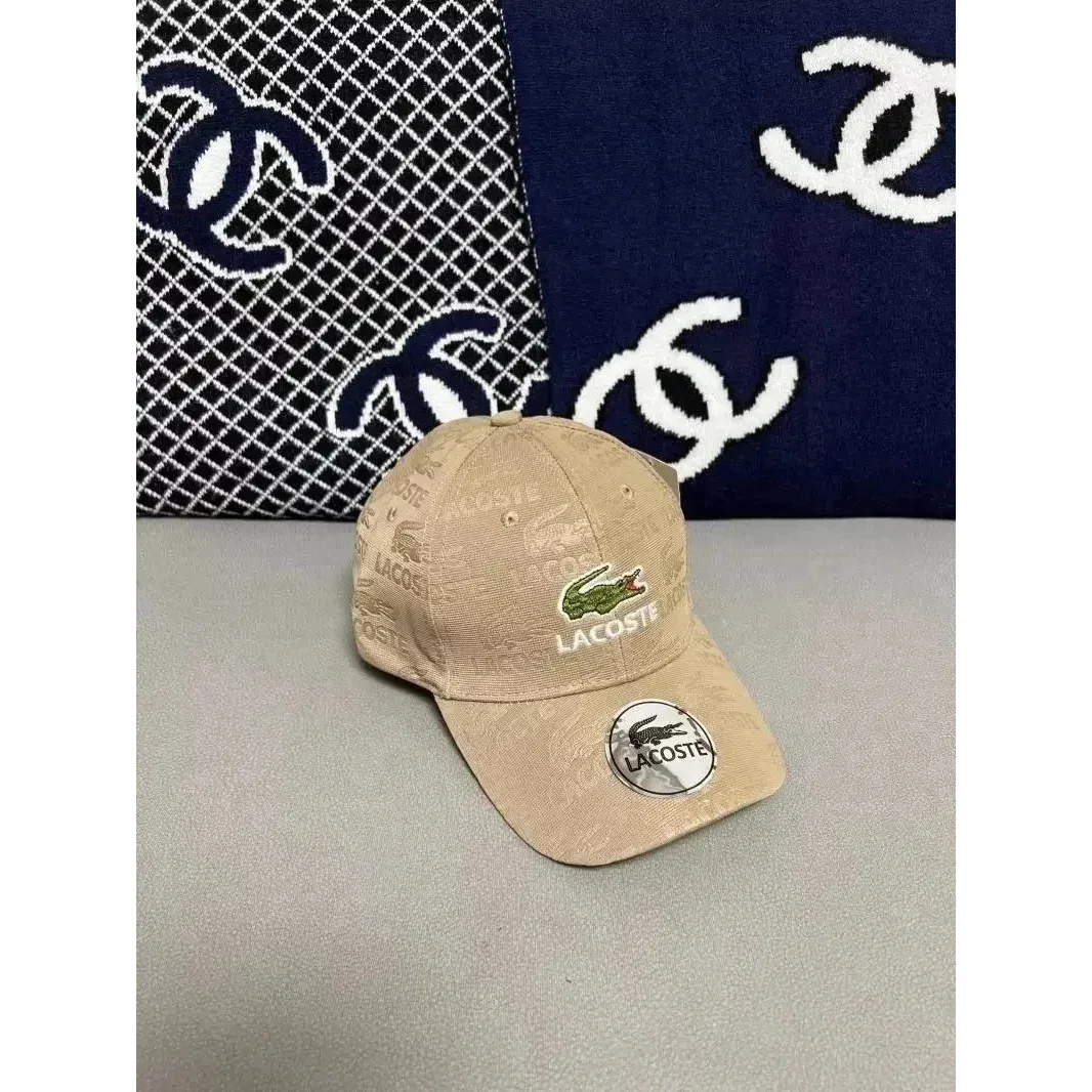 Lacoste CKMZ-052 Beige Crocodile Cap