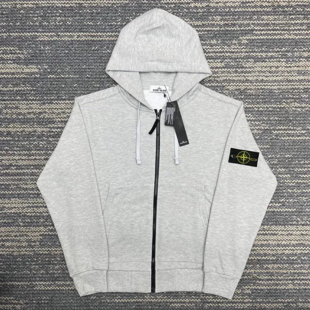 Stone Island 68-15 Grey Hoodie