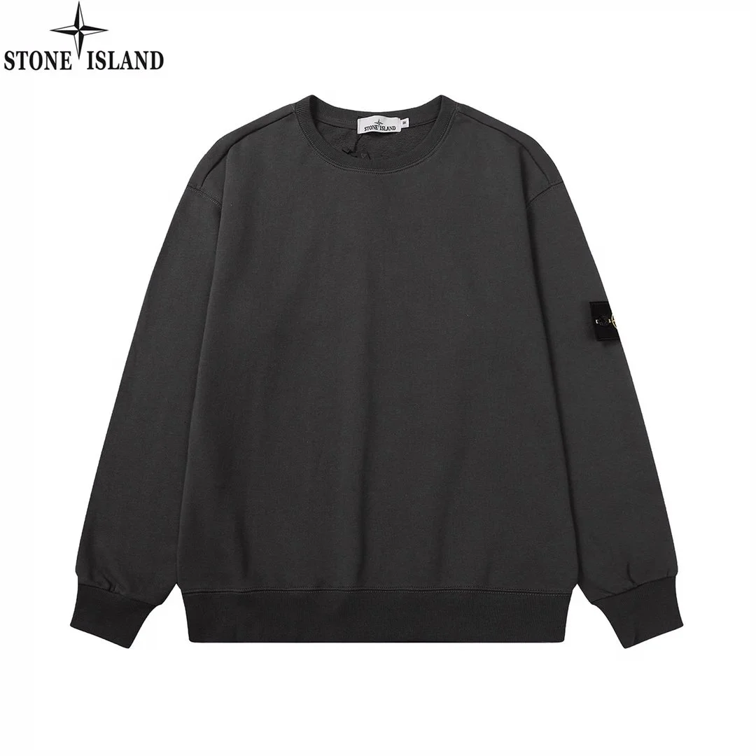 Stone Island Shadow Project Black Crewneck Sweatshirt