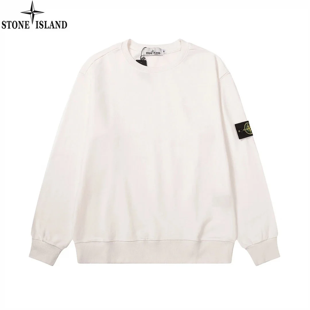 Stone Island OG Style 36 White Crewneck Sweatshirt