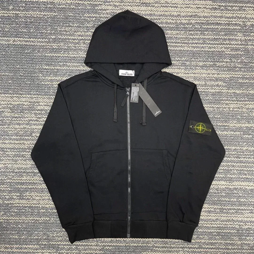 Stone Island 68-15 Black Hoodie