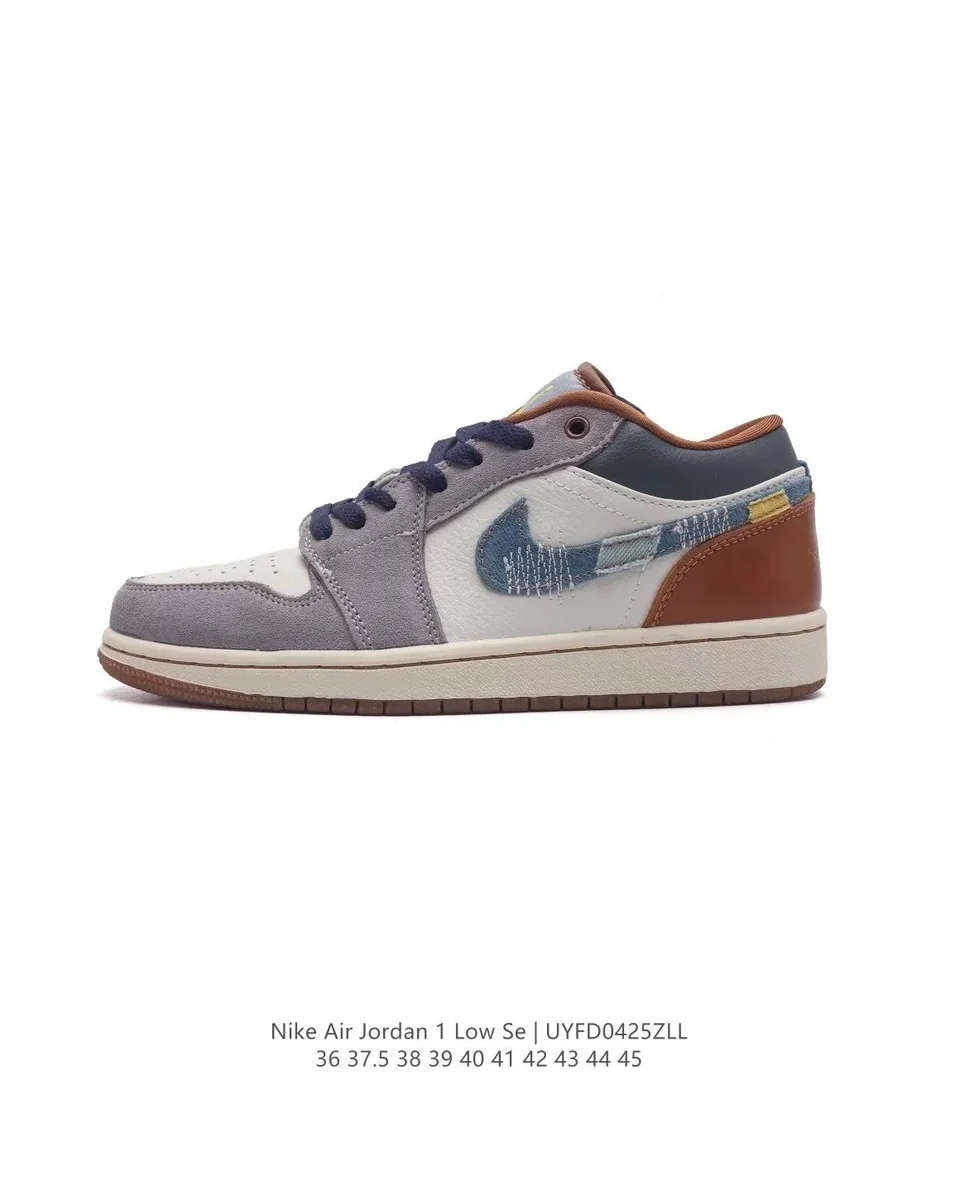 Nike Air Jordan 1 Low Se Sail/University Red Sneakers