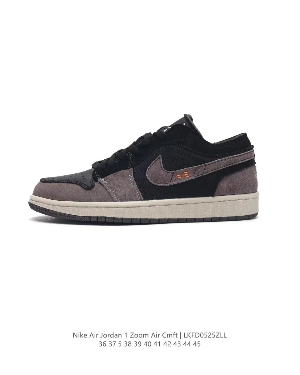Nike Air Jordan 1 Zoom Air Craft Black/Grey Sneakers